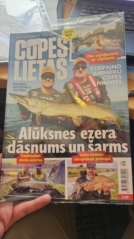 RIGAFISHING.COM Gidēšana - Dāvana, iemācies makšķerēt labāk kopā ar profiņiem! 